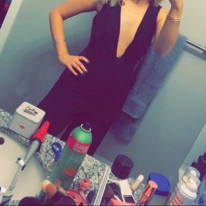 Forever 21 low cut jumpsuit